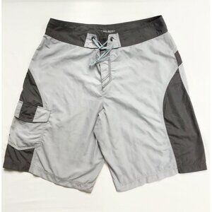 Columbia Omni Shield Board Shorts Mens 36 Gray No Lining